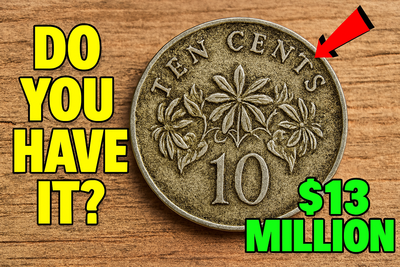 1986 Singapore 10-Cent Coin Might Be a Hidden Jackpot